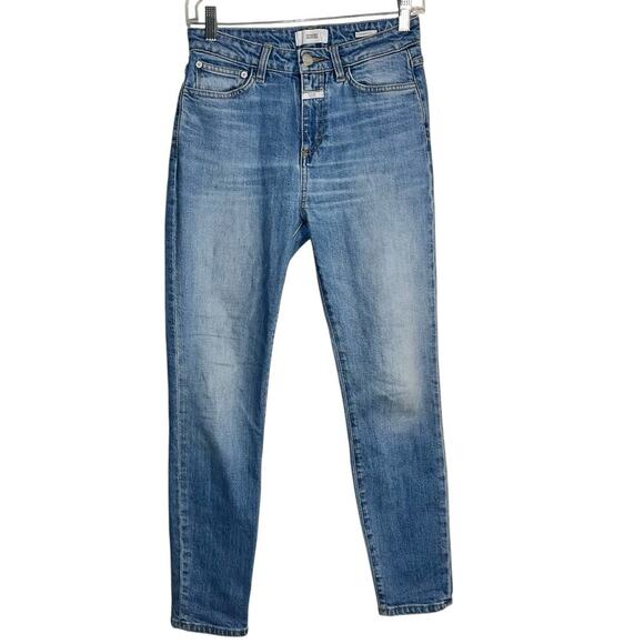 Closed Baker High Jeans Size 25 Made in Italy Candiani Denim High Rise Skinny - Picture 1 of 9